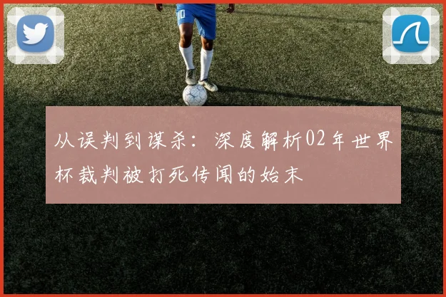 从误判到谋杀：深度解析02年世界杯裁判被打死传闻的始末